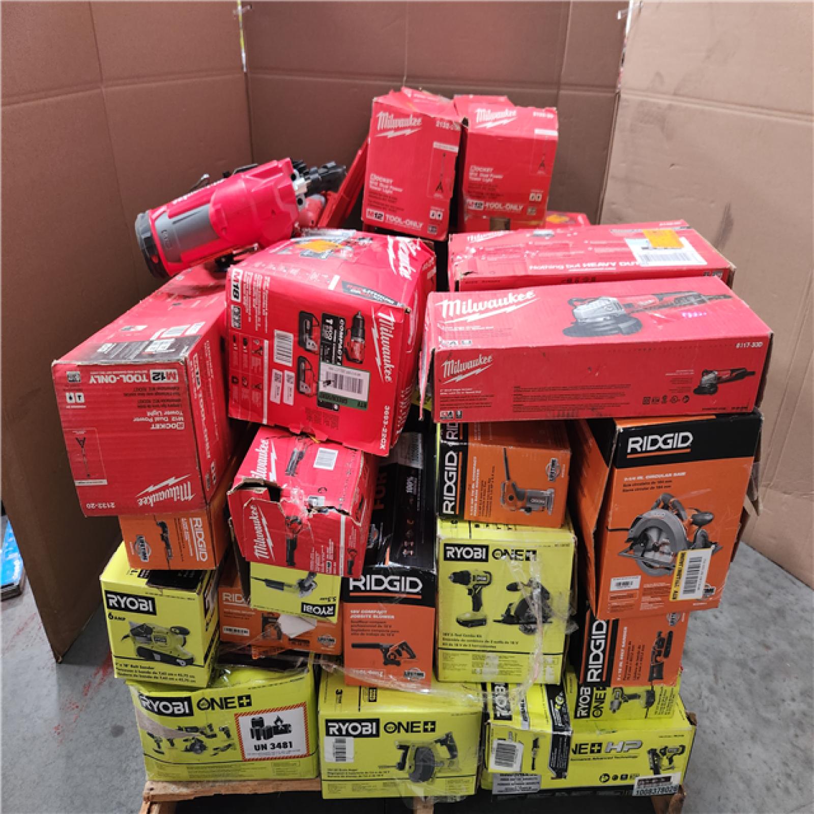 CALIFORNIA AS-IS TOOL PALLET
