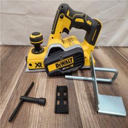 AS-IS DEWALT 20V MAX XR Cordless Brushless 3-1/4 in. Planer (Tool Only)