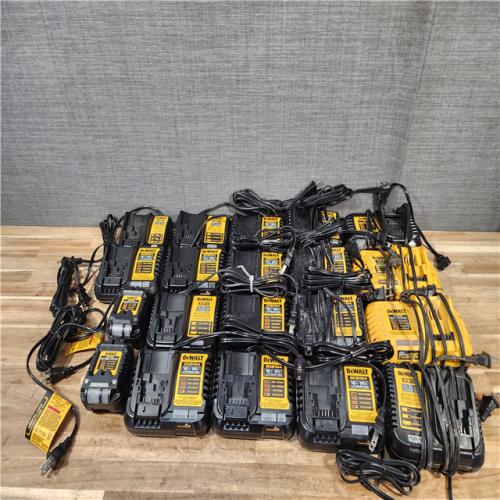 HOUSTON LOCATION - AS-IS DEWALT BATTERY CHARGER PACK QTY - 20