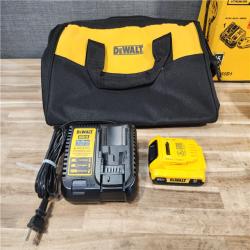 HOUSTON LOCATION - AS-IS DEWALT 20V MAX XR Lithium-Ion Cordless 2-1/2 in. 15-Gauge Finish Nailer Kit