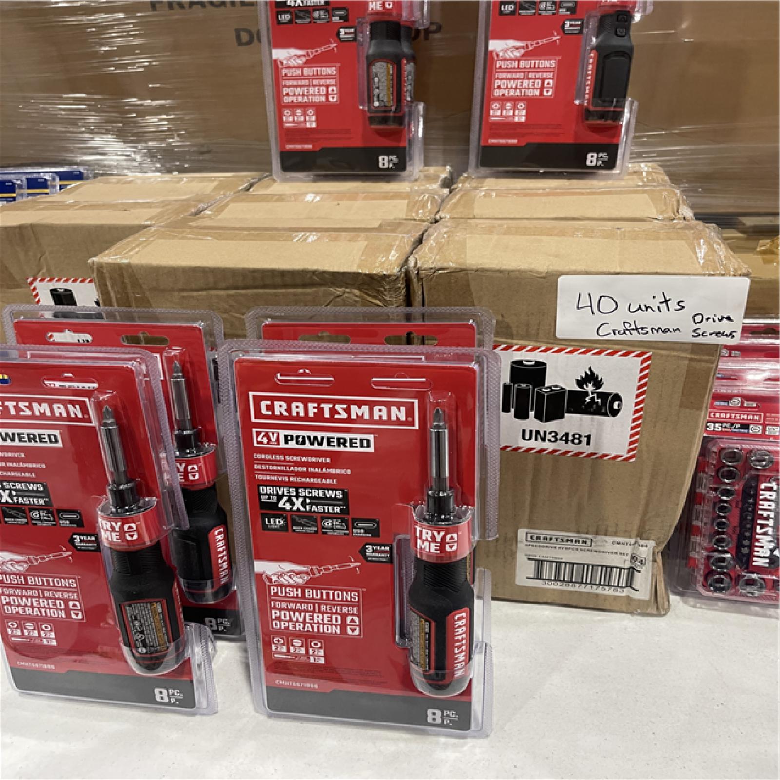 Atlanta Location As-Is Tools and more (one pallet)