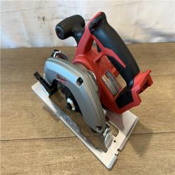 AS-IS Milwaukee 18V Lithium-Ion Cordless 6-1/2 in. Circular Saw (Tool-Only)