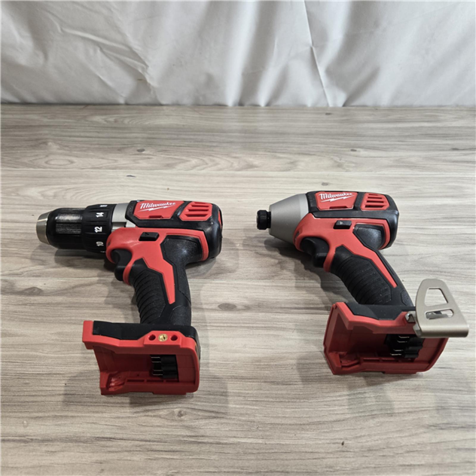 AS-IS Milwaukee 18V Cordless 2-Tool Drill/Driver and Impact Driver Kit