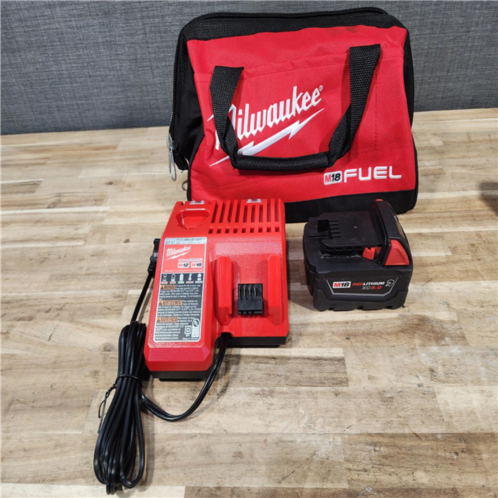 HOUSTON LOCATION - AS-IS Milwaukee FUEL 18V Lithium-Ion Brushless Cordless 1/2 in. Impact Wrench w/Friction Ring Kit
