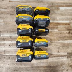 HOUSTON LOCATION - AS-IS DEWALT BATTERY PACK QTY - 10