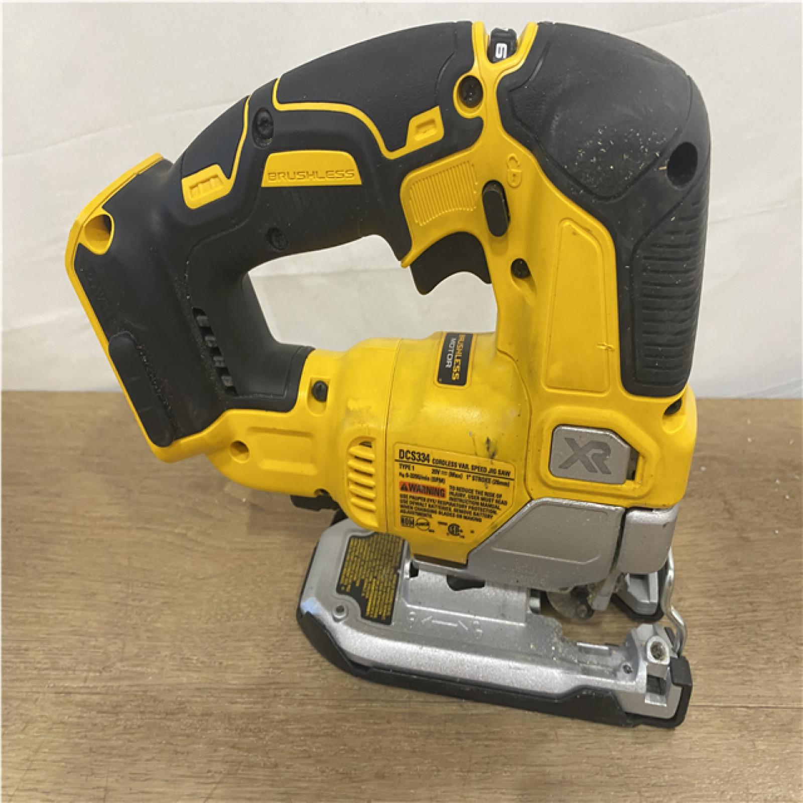 AS-IS DEWALT 20V MAX XR Cordless Brushless Jigsaw (Tool Only)