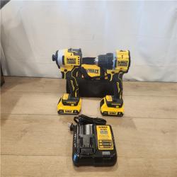 AS-IS- DEWALT ATOMIC 20-Volt MAX Lithium-Ion Cordless Combo (2-Tool) Kit