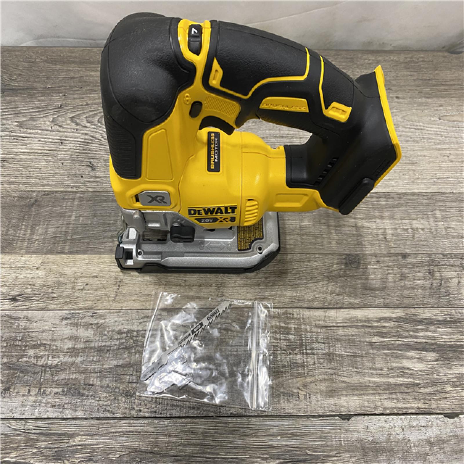 AS-IS DEWALT 20V MAX XR Cordless Brushless Jigsaw (Tool Only)