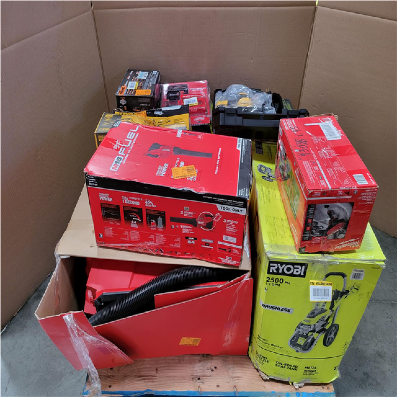 CALIFORNIA AS-IS TOOL PALLET