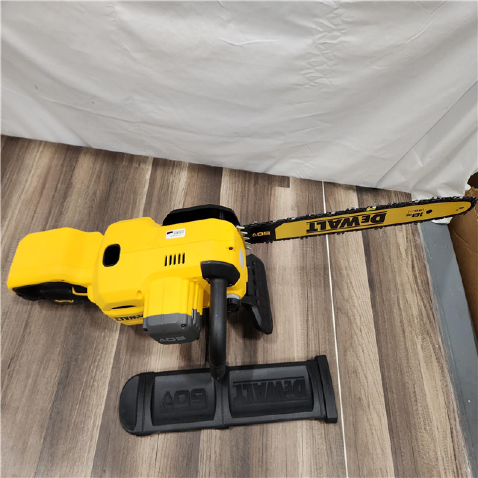 AS-IS - DEWALT FLEXVOLT 60V MAX Brushless Cordless 18 Chainsaw (Tool Only)