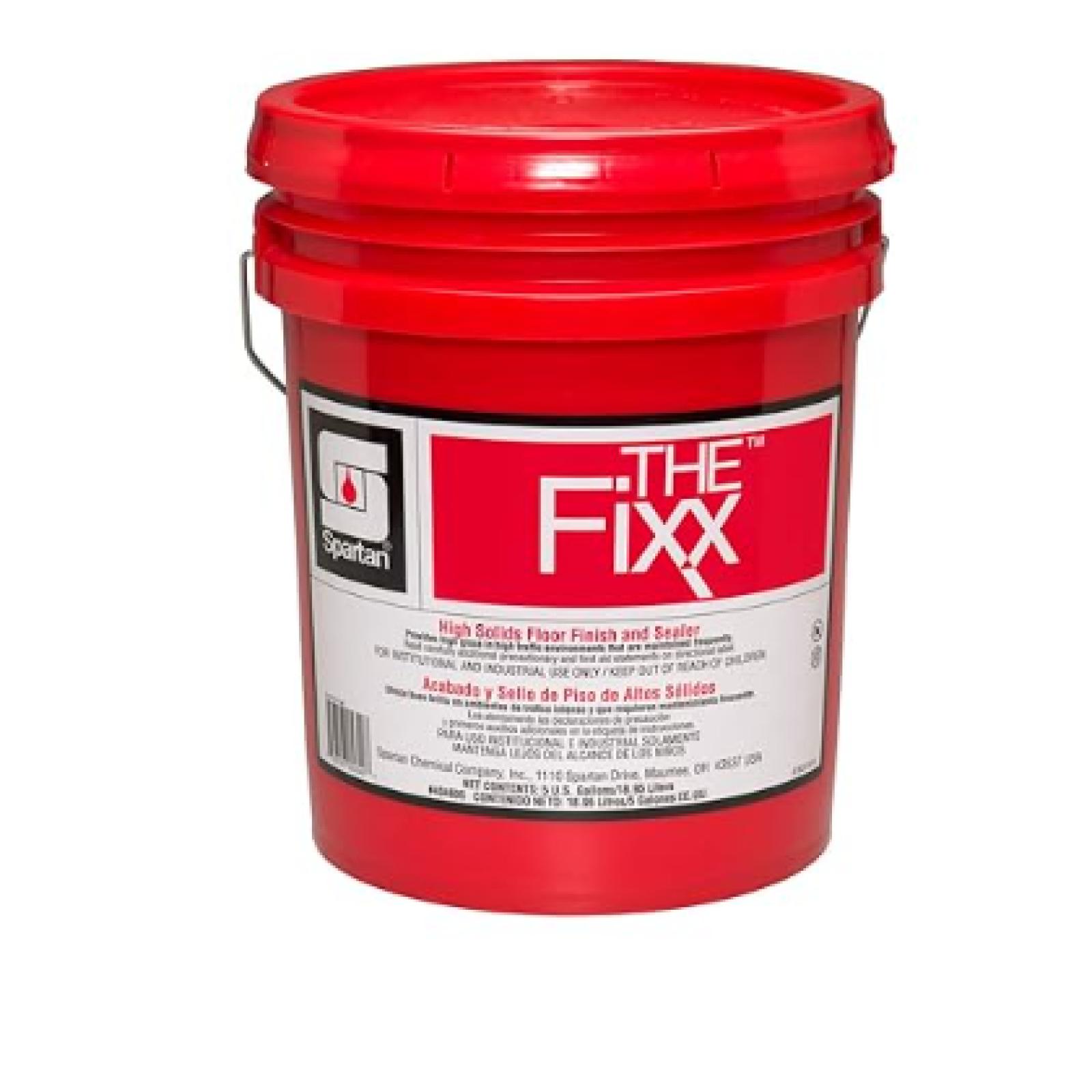 DALLAS LOCATION - Spartan THE FIXX 25% High Solids Floor Finish (5 Gallons) (30 UNITS)