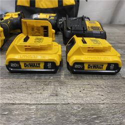AS-IS DEWALT ATOMIC 20-Volt MAX Lithium-Ion Cordless Combo Kit
