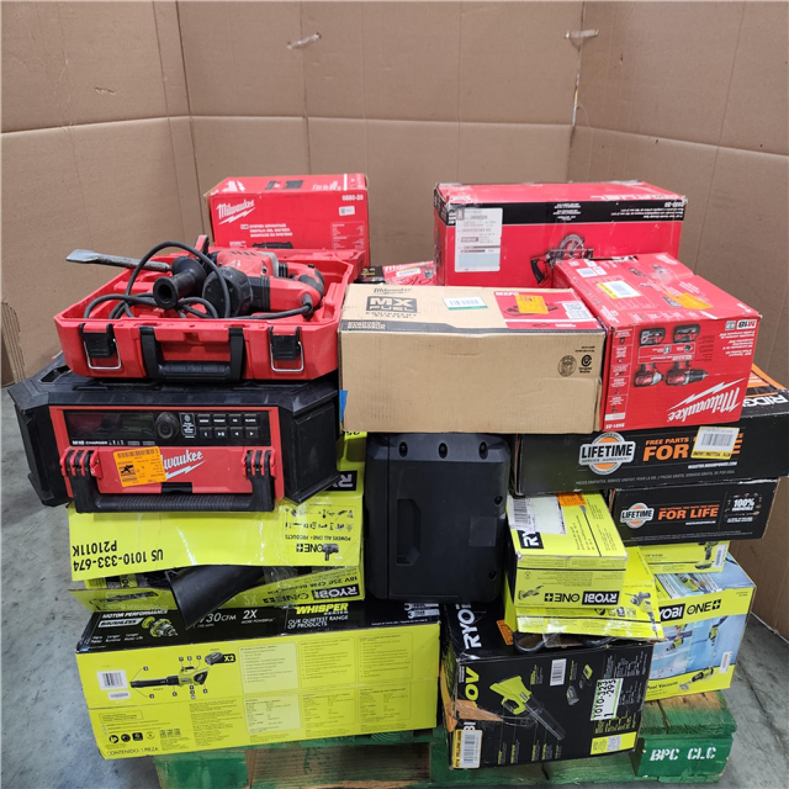 CALIFORNIA AS-IS TOOL PALLET