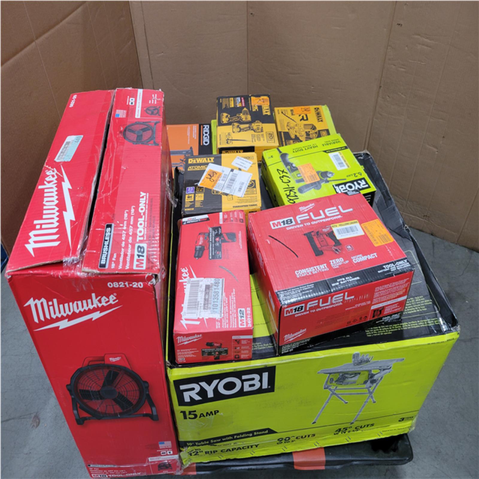 CALIFORNIA AS-IS TOOL PALLET