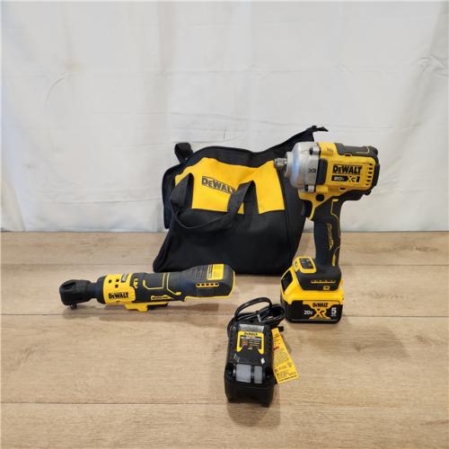 AS-IS- DEWALT 20V Lithium-Ion Cordless 2-Tool Combo Kit