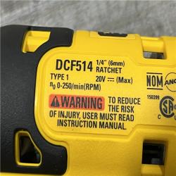AS-IS DEWALT 20V MAX 1/4 in. Cordless Ratchet (Tool-Only)