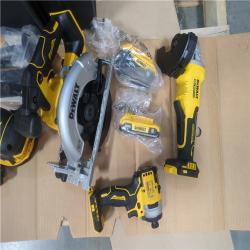 CALIFORNIA AS-IS DEWALT 20v 6 TOOL COMBO KIT