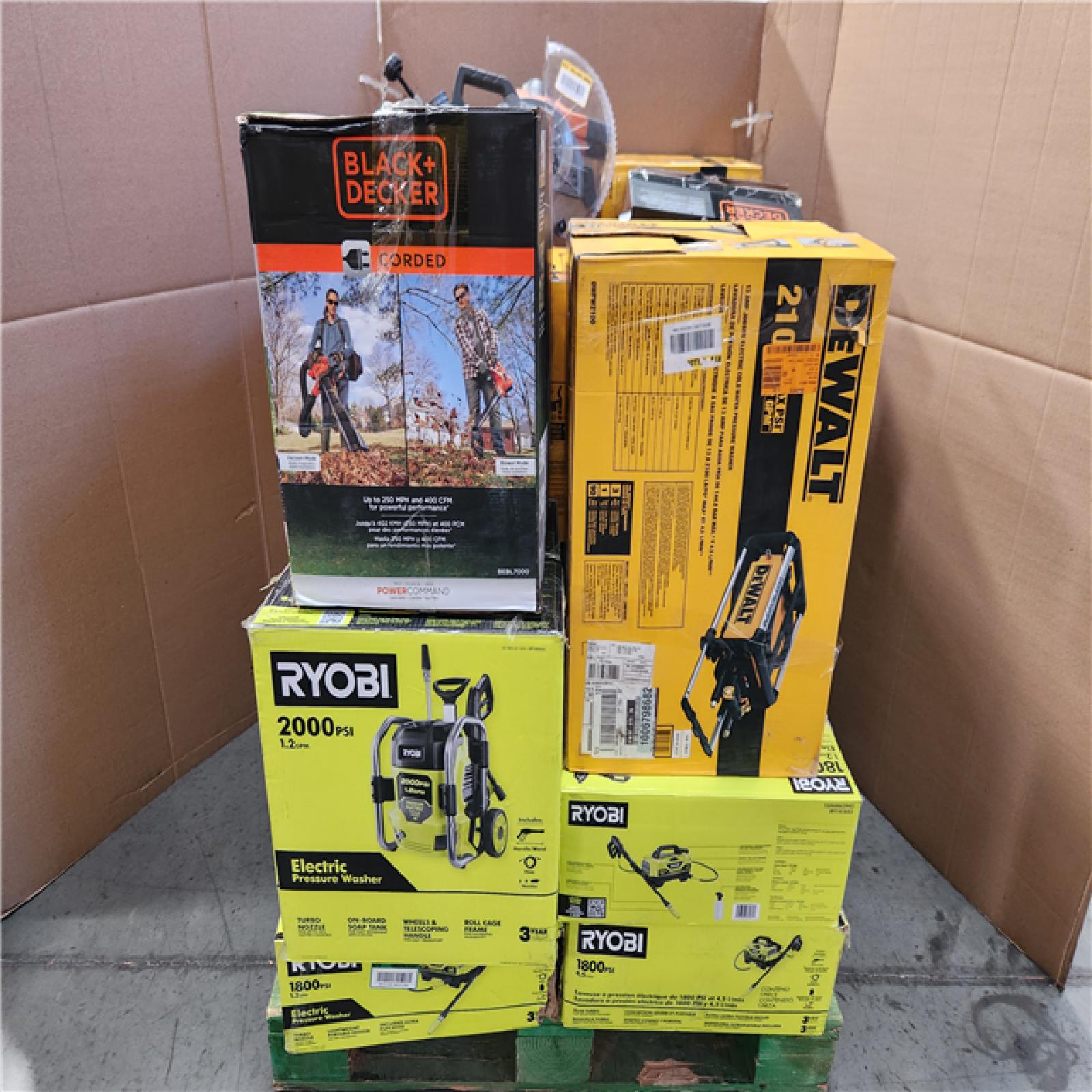 CALIFORNIA AS-IS TOOL PALLET