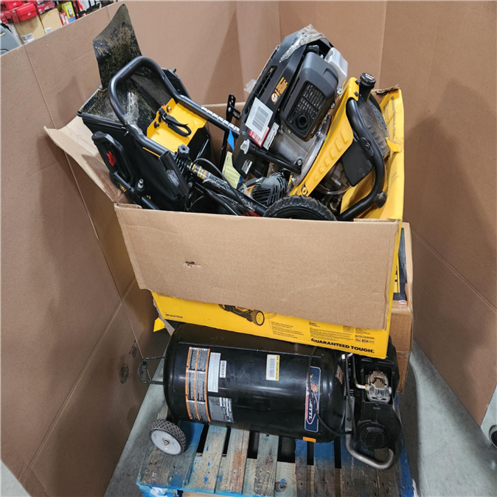 CALIFORNIA AS-IS OUTDOOR POWER EQUIPMENT