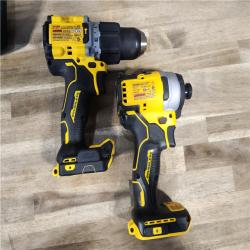 HOUSTON LOCATION - AS-IS DEWALT 2 Tool Cordless Combo Kit with (2) 4.0Ah Batteries, Charger, and Bag