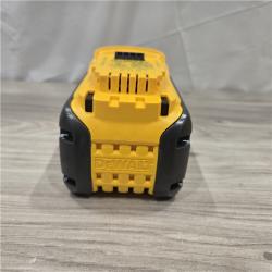 AS-IS DEWALT FLEXVOLT 20V/60V MAX Lithium-Ion 6.0Ah Battery Pack with 6 Amp Output Charger