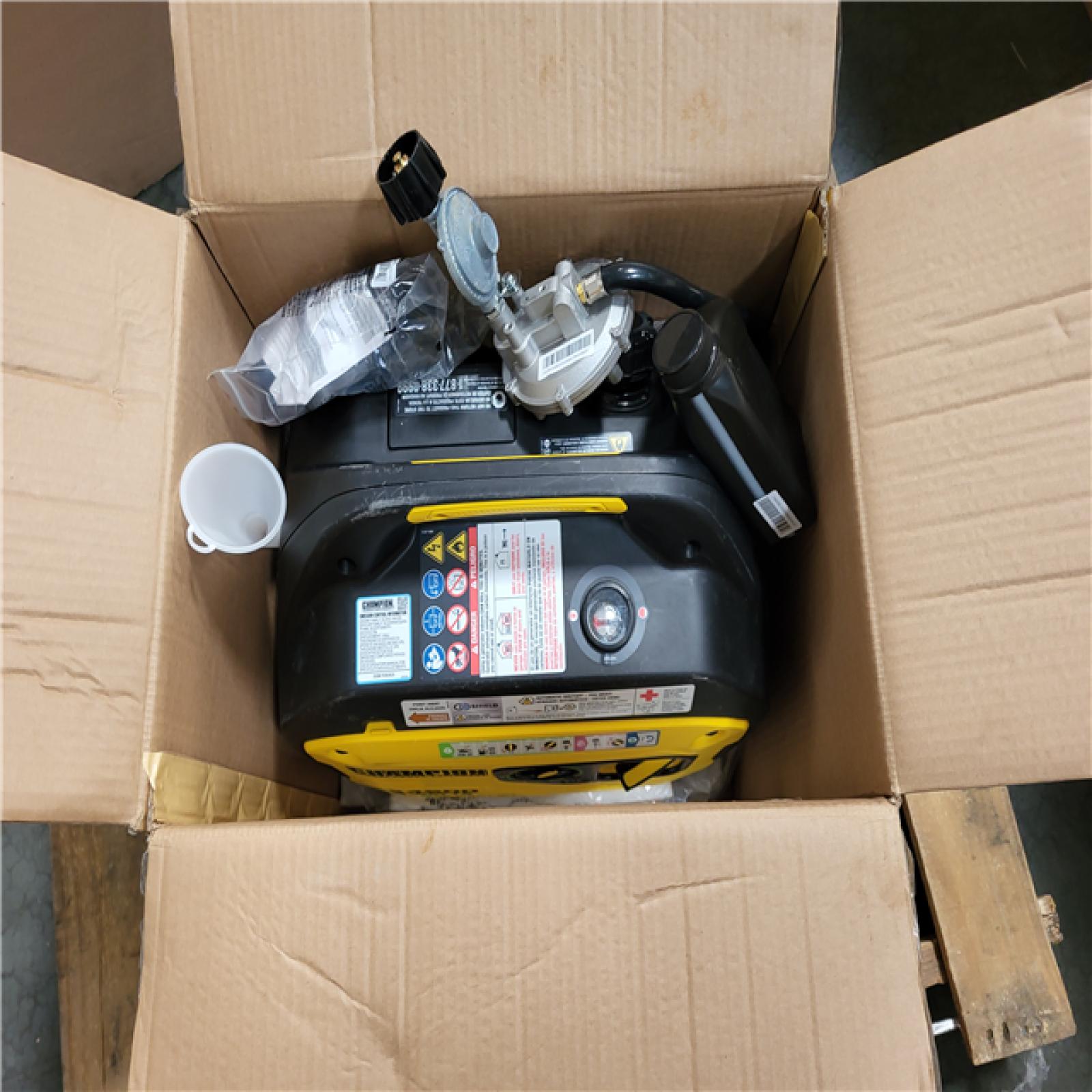 CALIFORNIA AS-IS CHAMPION PORTABLE GENERATOR