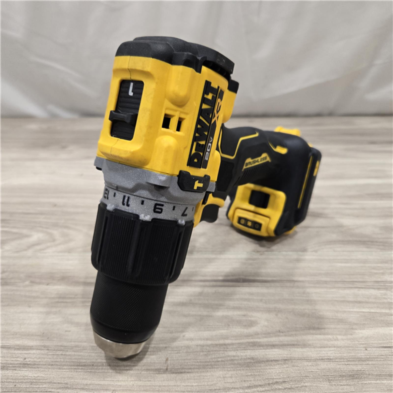 AS-IS DEWALT 20V Compact Cordless 1/2 in. Hammer Drill (Tool-Only)
