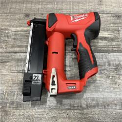 AS-IS Milwaukee 12-Volt 23-Gauge Lithium-Ion Cordless Pin Nailer (Tool-Only)