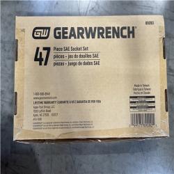 NEW! GEARWRENCH SAE Mechanics Tool Set in Storage Case (47-Piece)