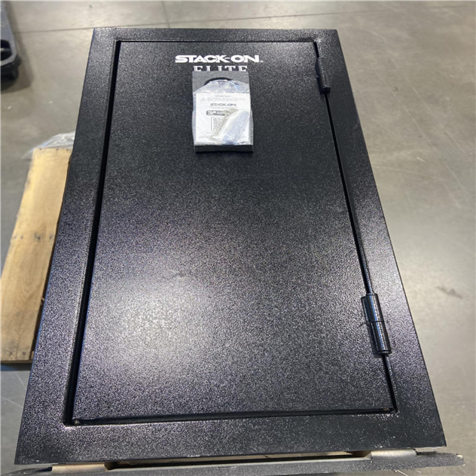 DALLAS LOCATION - STACK-ON Elite 30-Gun Fireproof Safe with Electronic Lock Gun Safe, Black