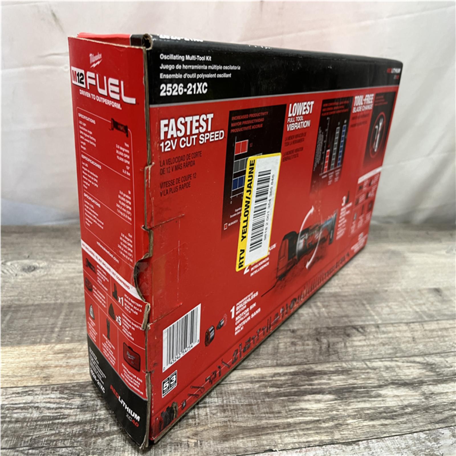 NEW - Milwaukee FUEL 12V Lithium-Ion Cordless Oscillating Multi-Tool Kit