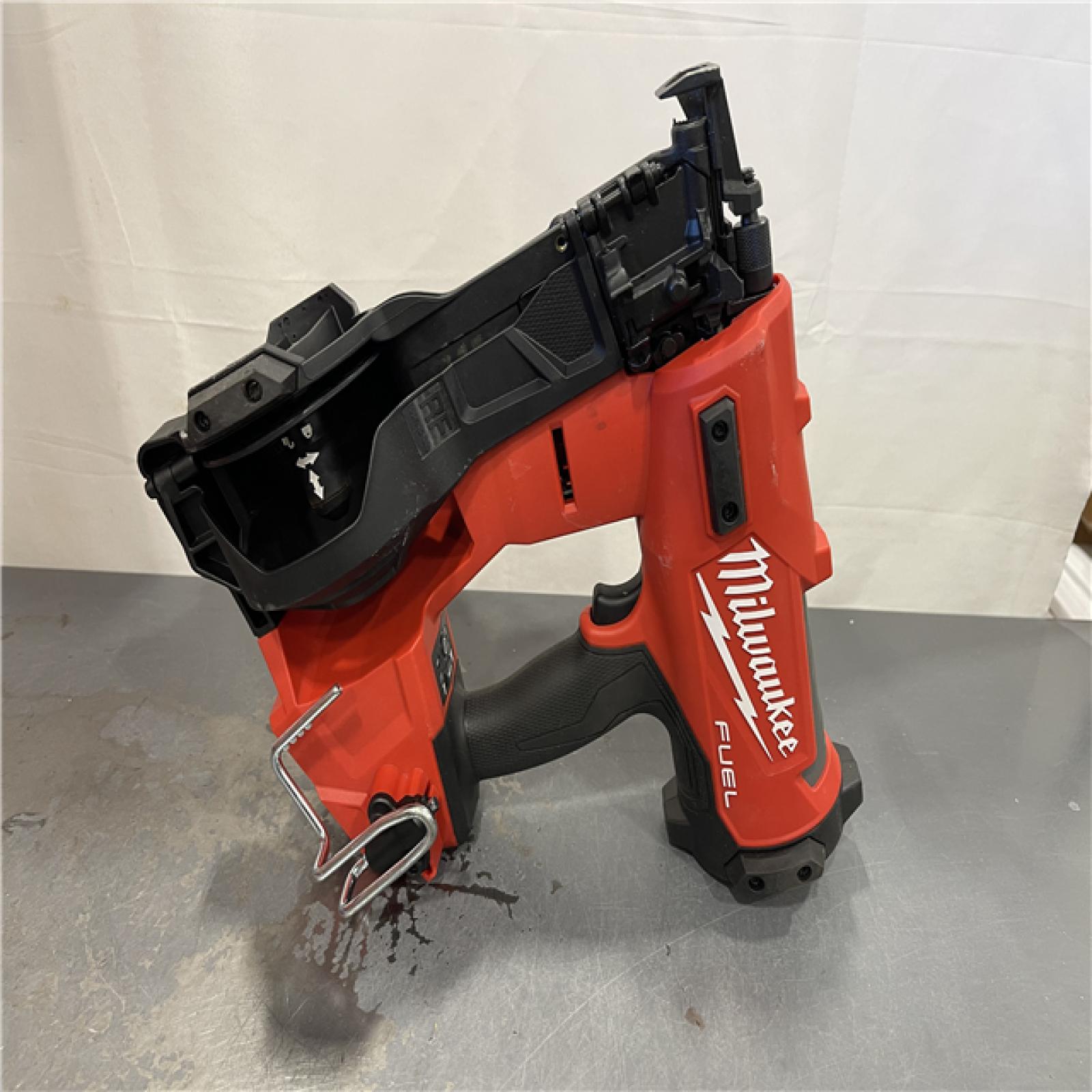 AS-IS - Milwaukee M18 FUEL 18-Volt Lithium-Ion Brushless Cordless Coil Roofing Nailer