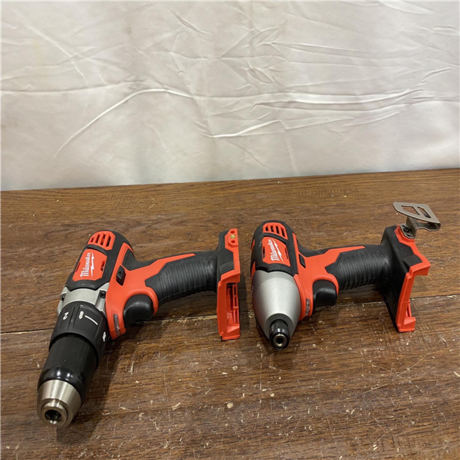 SA-IS Milwaukee M18 18V Cordless Brushed 2 Tool Drill/Driver and Impact Driver Kit