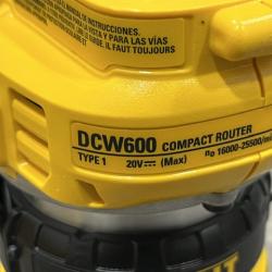 AS-IS DEWALT 20V MAX XR Cordless Brushless Fixed Base Compact Router (Tool Only)