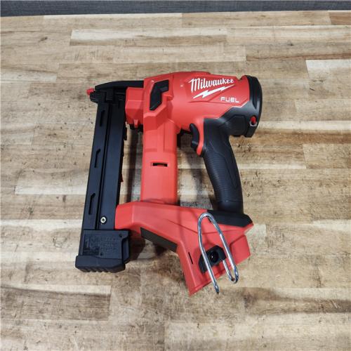 HOUSTON LOCATION - AS - IS Milwaukee FUEL 18-Volt Lithium-Ion Brushless Cordless 18-Gauge 1/4 in. Narrow Crown Stapler (Tool-Only)