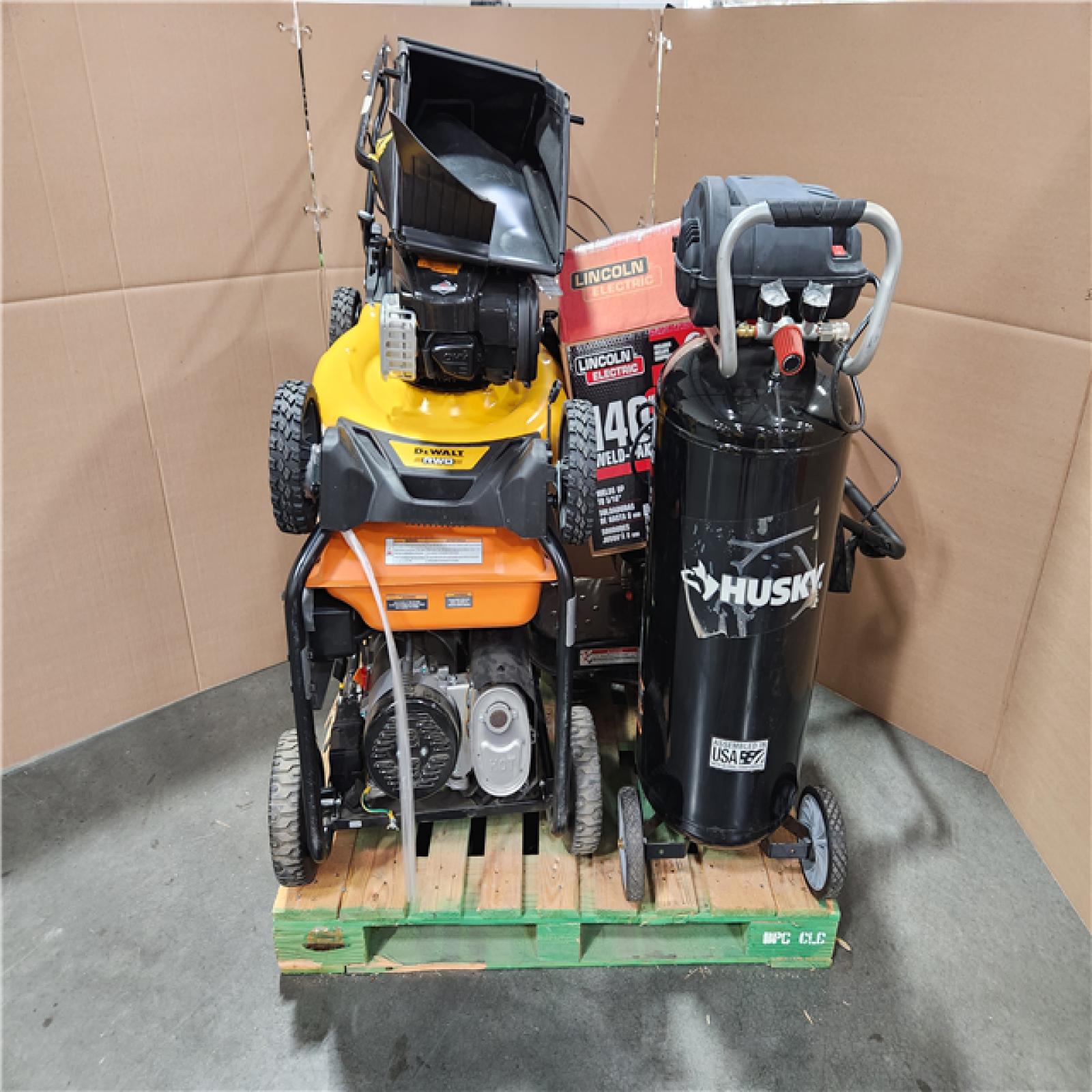 CALIFORNIA AS-IS OUTDOOR POWER EQUIPMENT