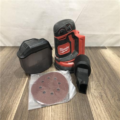 AS-IS Milwaukee 18V Lithium-Ion Cordless 5 in. Random Orbit Sander (Tool-Only)
