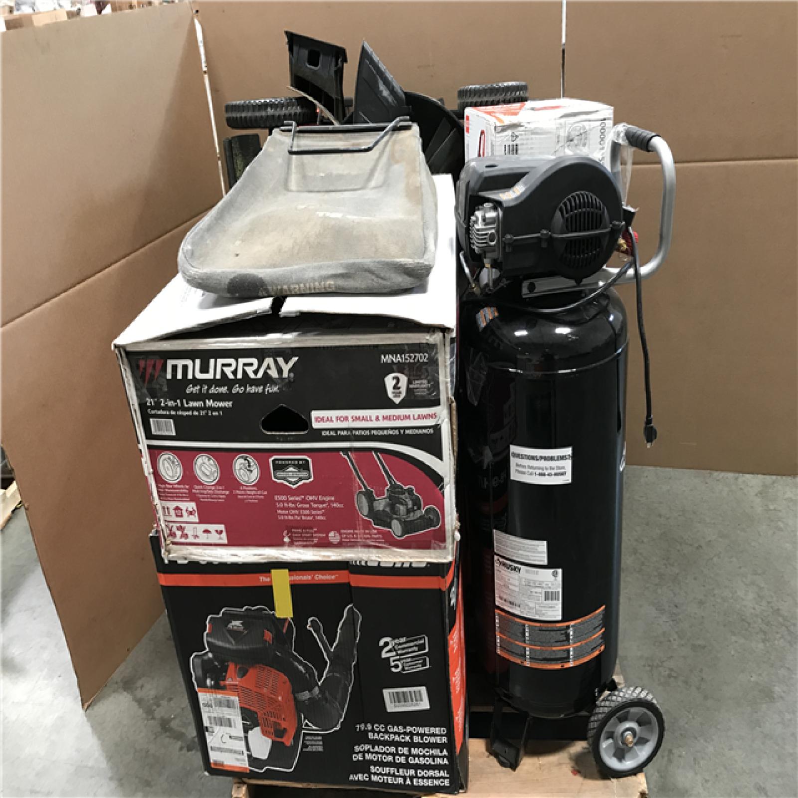 CALIFORNIA AS-IS OUTDOOR POWER EQUIPMENT