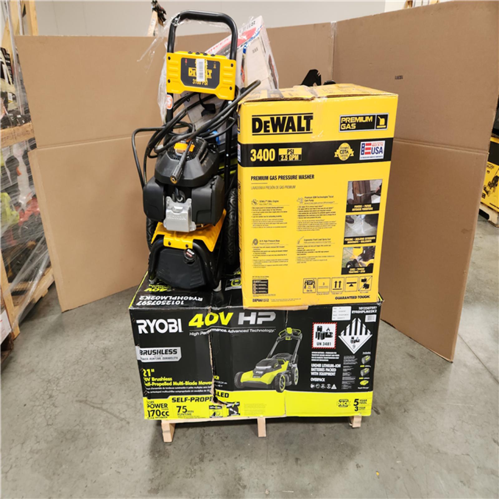 CALIFORNIA AS-IS OUTDOOR POWER EQUIPMENT