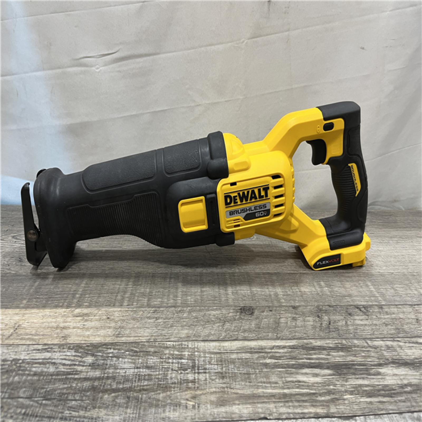 AS-IS DEWALT FLEXVOLT 60V MAX Cordless Brushless Reciprocating Saw (Tool Only)