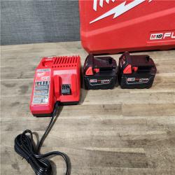 HOUSTON LOCATION - AS-IS MILWAUKEE FUEL 18V Lithium-Ion Brushless Cordless Hammer Drill and Impact Driver Combo Kit