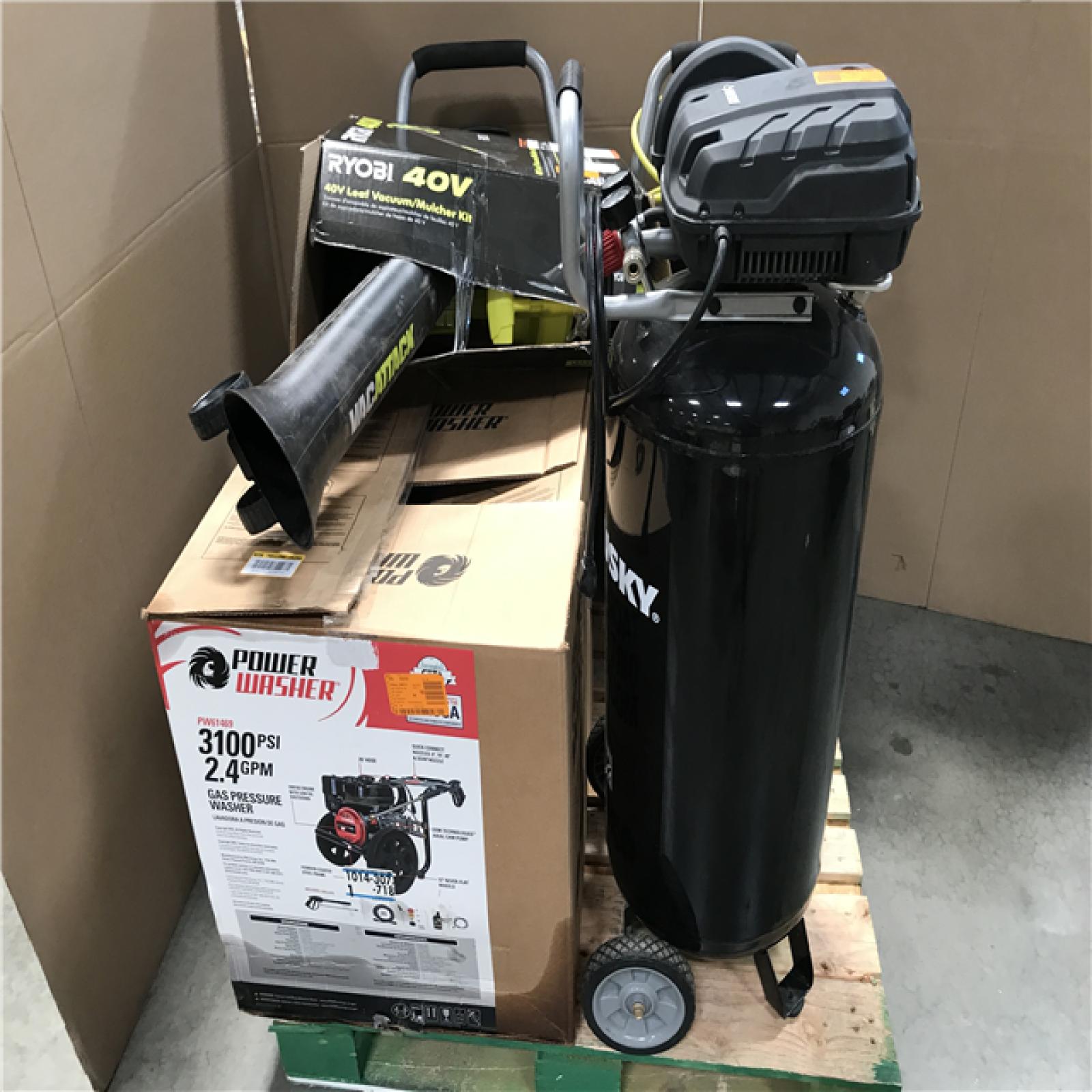 CALIFORNIA AS-IS OUTDOOR POWER EQUIPMENT