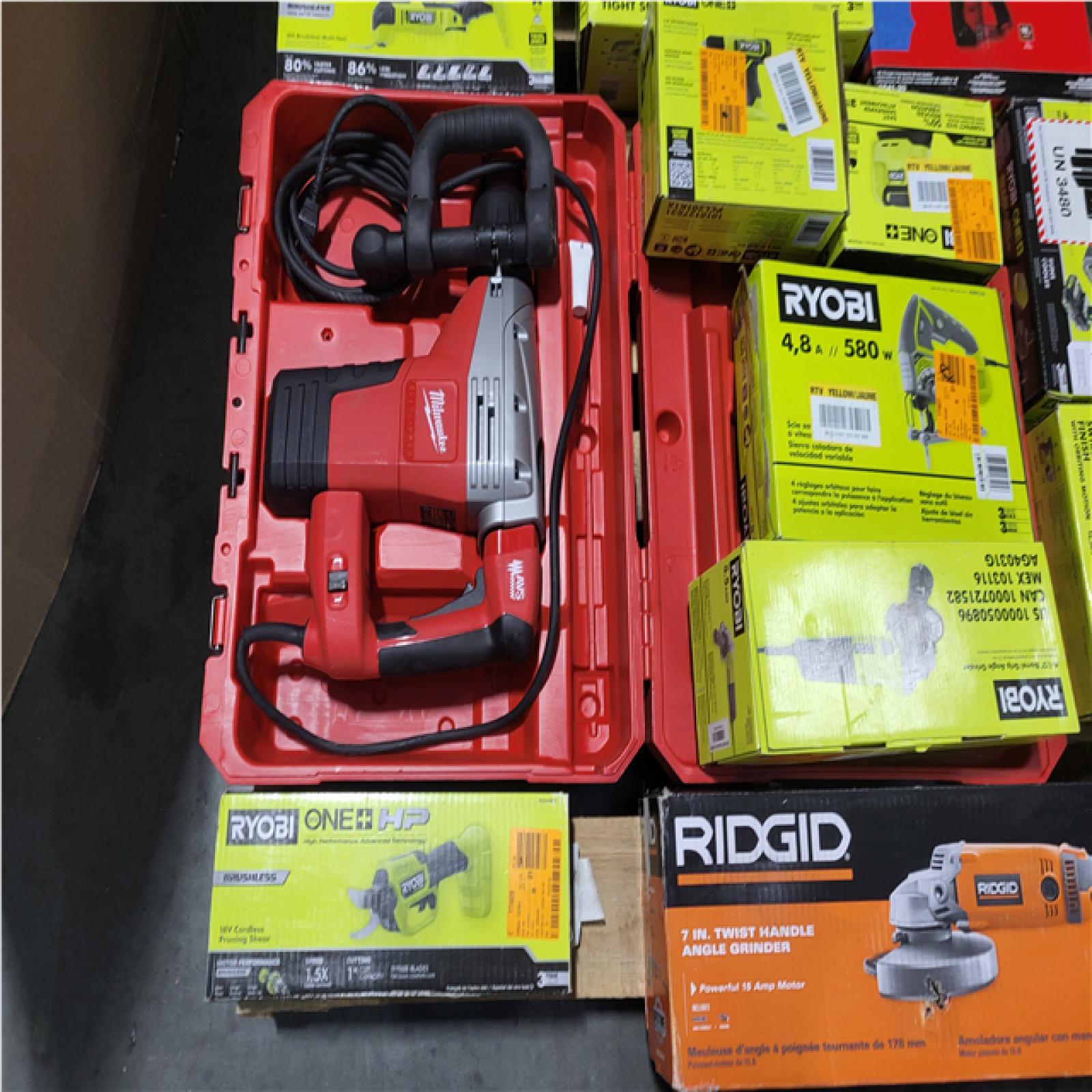 CALIFORNIA AS-IS TOOL PALLET