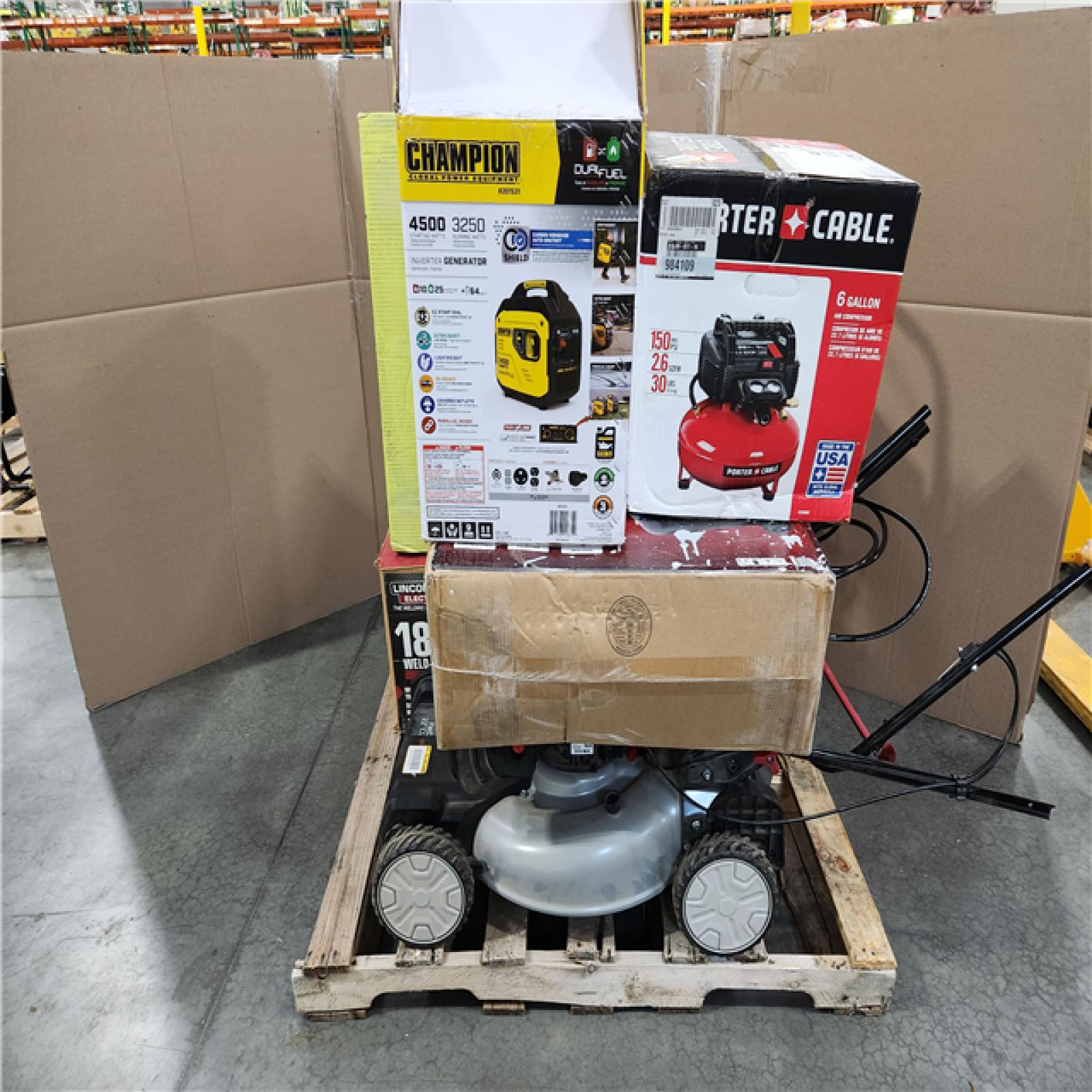 CALIFORNIA AS-IS OUTDOOR POWER EQUIPMENT