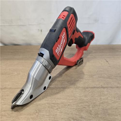 AS-IS Milwaukee 18V Cordless 18-Gauge Double Cut Metal Shear (Tool-Only)