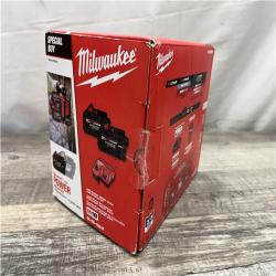 NEW - Milwaukee 18-Volt Lithium-Ion REDLITHIUM FORGE Starter Kit with (2) 8. 0Ah Battery and Rapid Charger