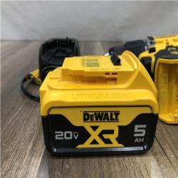 AS-IS DEWALT ATOMIC 20V Lithium-Ion Cordless 1/2 in. Hammer Drill Kit