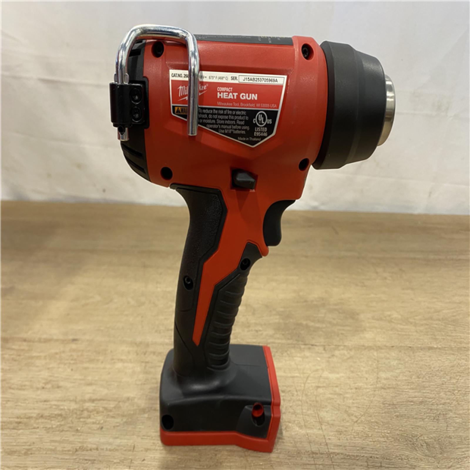 AS-IS Milwaukee 18V Lithium-Ion Cordless Compact Heat Gun (Tool-Only)