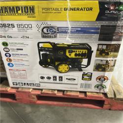 DALLAS LOCATION- NEW!- Champion Power Equipment 10 625/8500-Watt Gasoline/ Propane Powered Dual Fuel Portable Generator