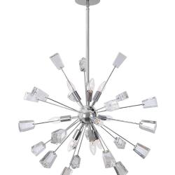 NEW! - Home Decorations Collection 9-Light Chandelier Kimberly
